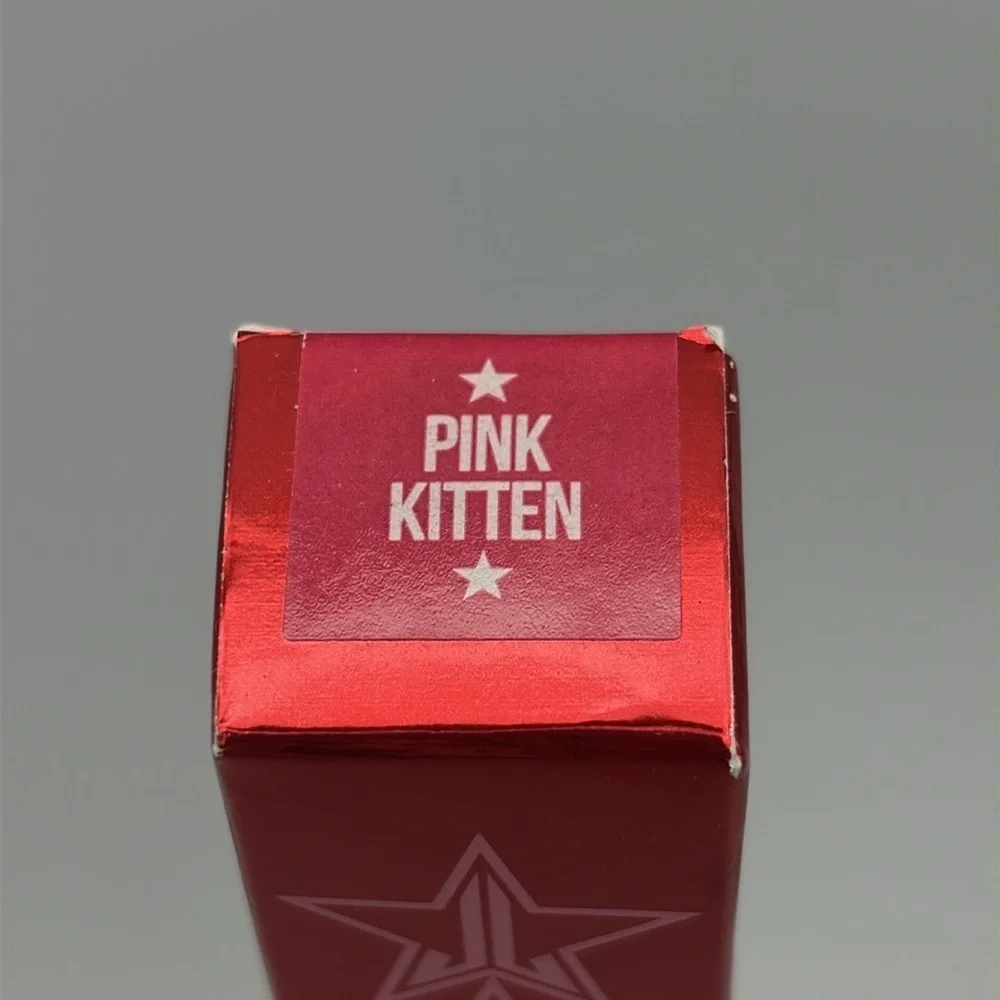 JEFFREE STAR COSMETICS NIB Velour Liquid Lipstick PINK KITTEN Fuchsia Sparkles